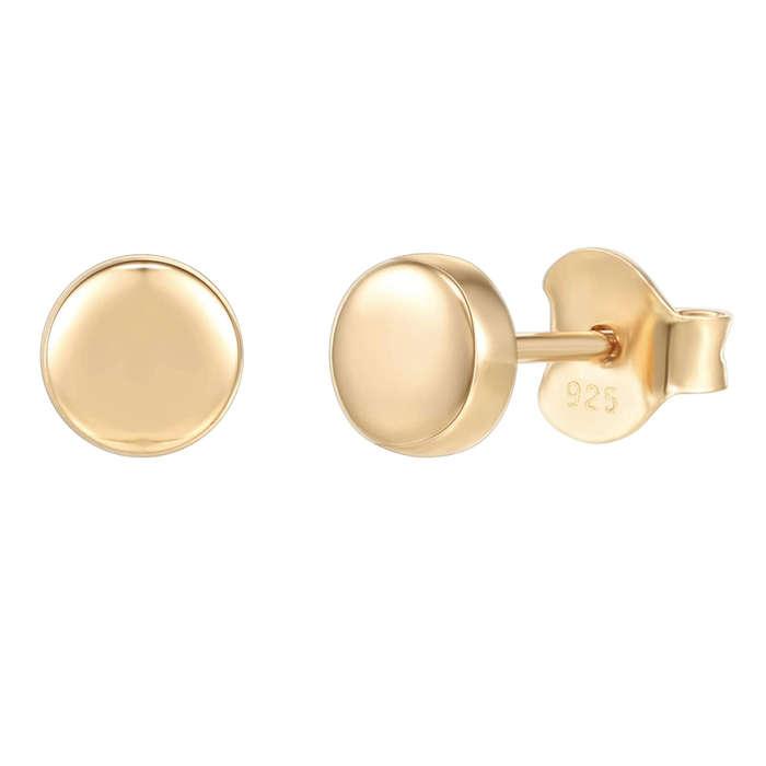 PAVOI 14K Gold Plated 925 Sterling Silver Earrings