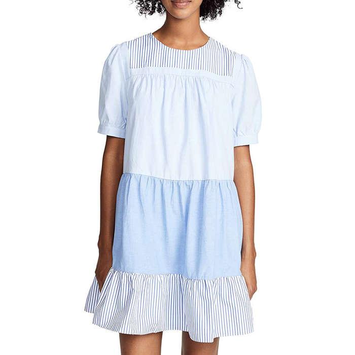 English Factory Shirred Dress