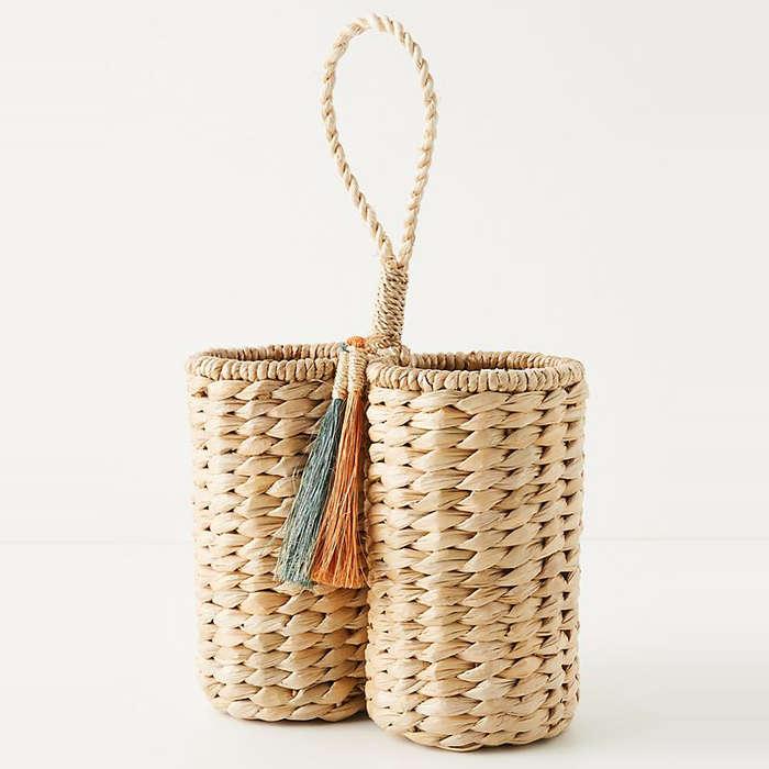 Anthropologie Mavis Wine Caddy