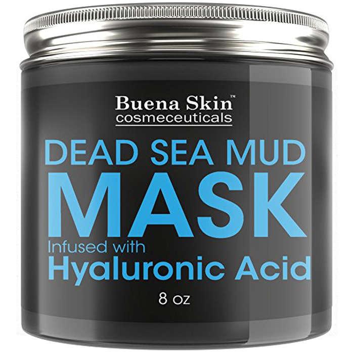 Buena Skin Dead Sea Mud Mask Infused With Hyaluronic Acid, Was $19.95 Now