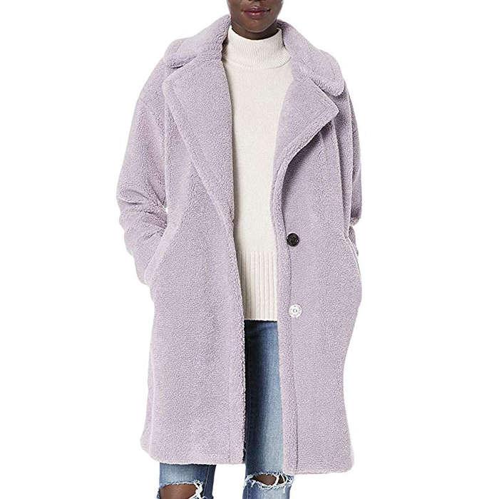 Kendall + Kylie Single Breasted Coat