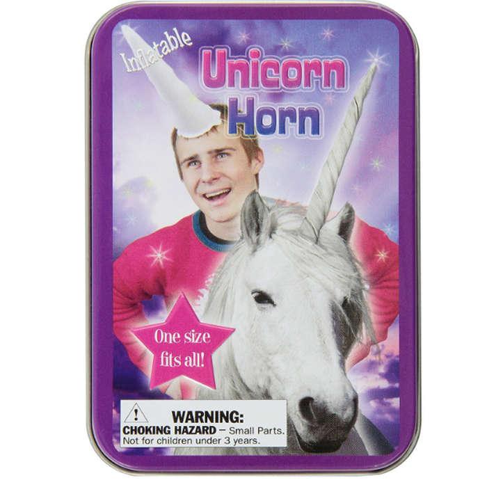 Accoutrements Inflatable Unicorn Horn
