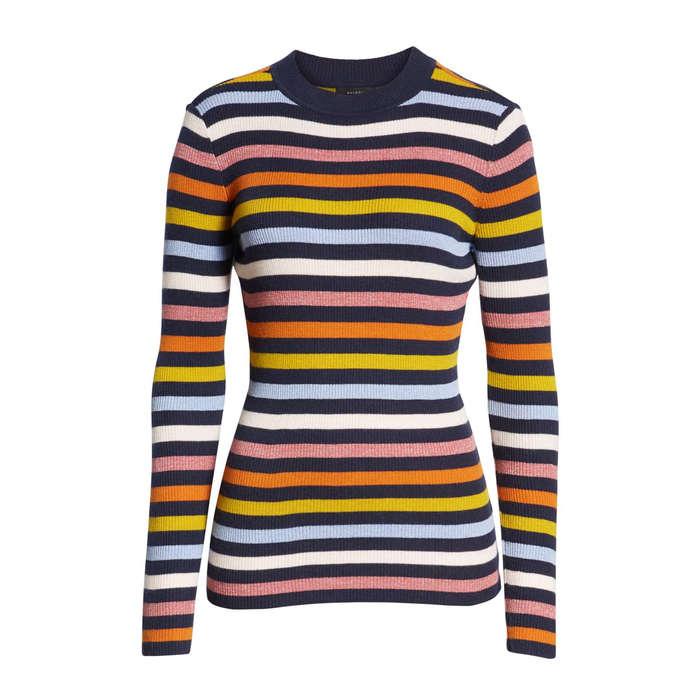 Shimmer Stripe Sweater