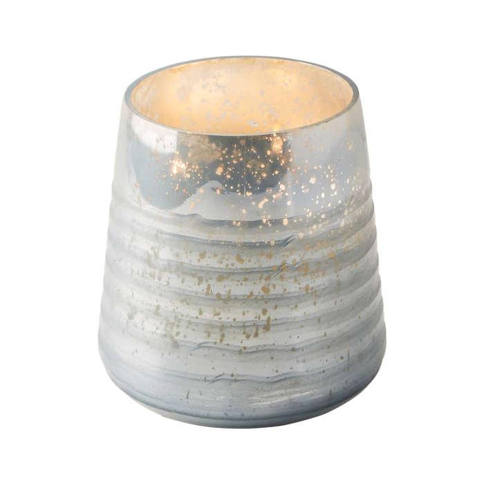 Anthropologie Tall Frost Candle