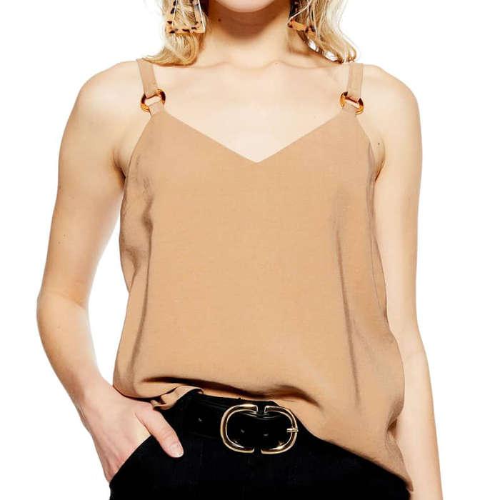 Topshop Tilda Ring Camisole Top