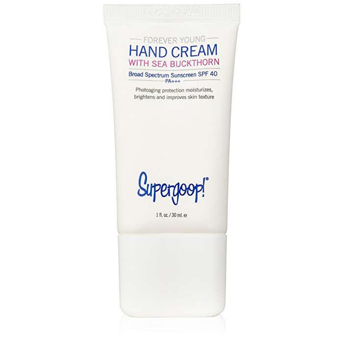 Supergoop! Forever Young Hand Cream with Sea Buckthorn SPF 40