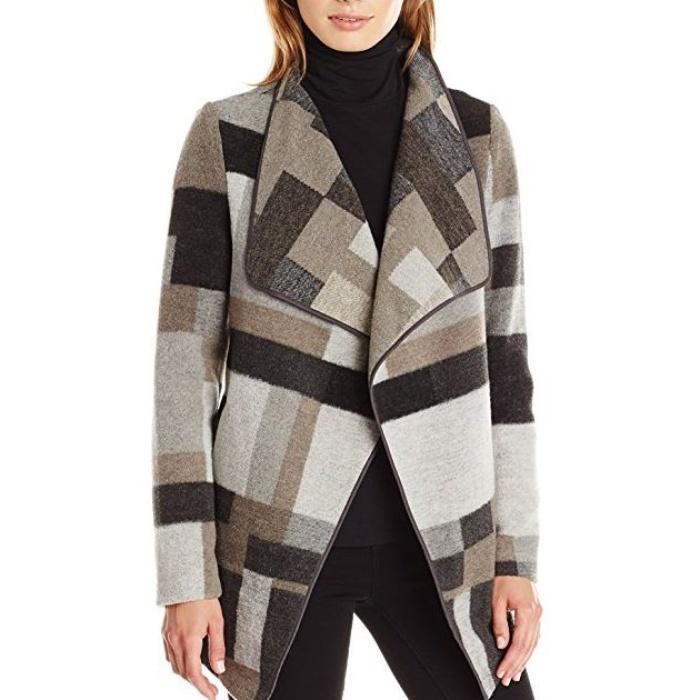 French Connection Oversized Collar Jacke