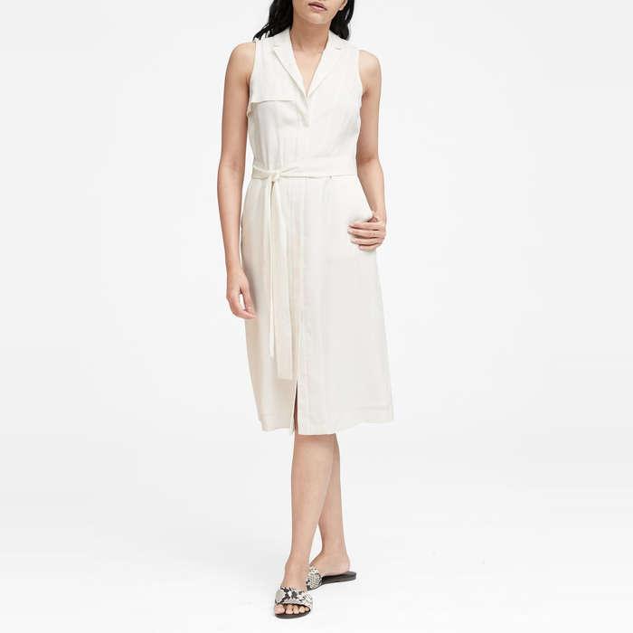 Banana Republic TENCEL Trench Dress