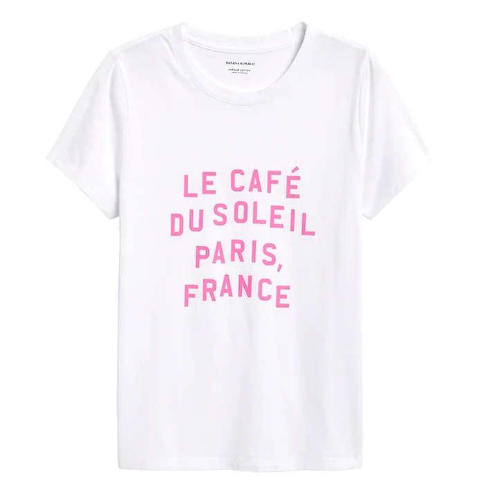Banana Republic Cotton Graphic T-Shirt