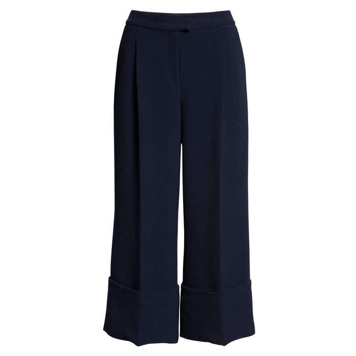 Wide Cuff Ankle Pants