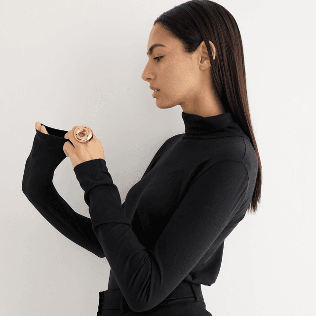 Thin turtlenecks for layering deals