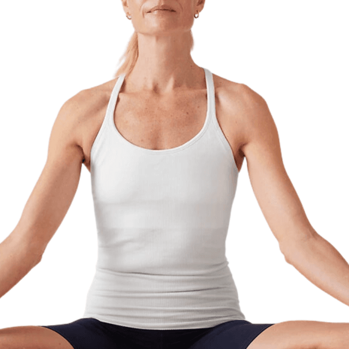 Activewear tops with 2025 built in bra