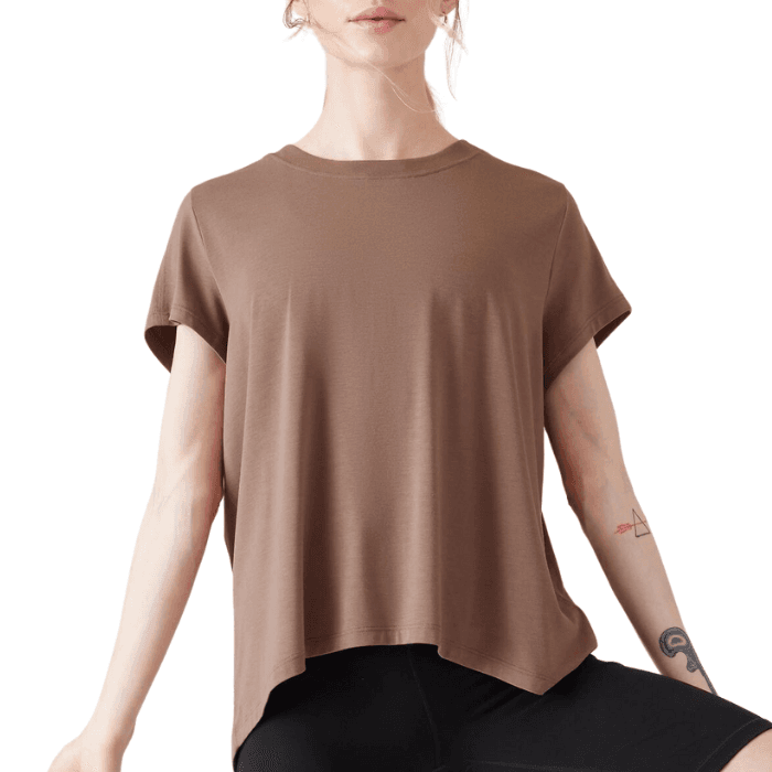 The Best Workout Tunics Workout Tops Tees With Longer Lengths