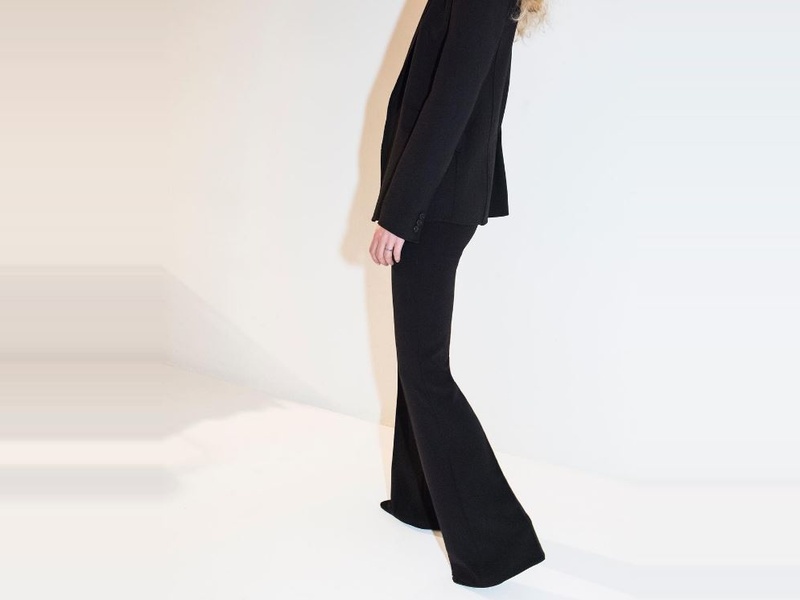 best womens black work pants