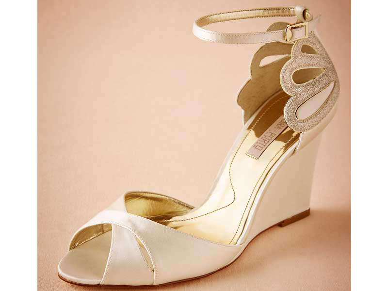 nina emiko embellished evening wedges