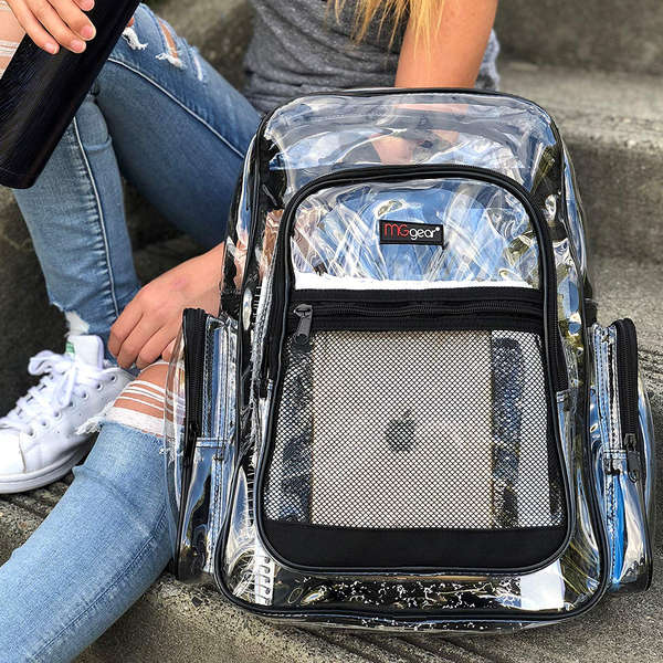 durable clear backpack