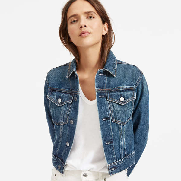 best cropped denim jacket