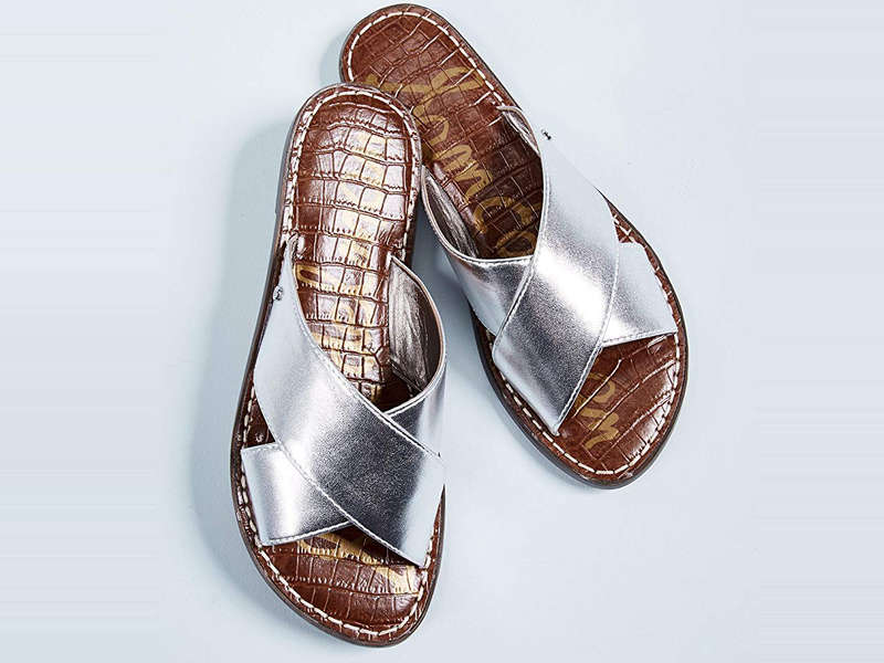 sandals with 2 straps across