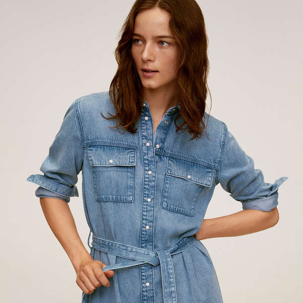 jean top dress