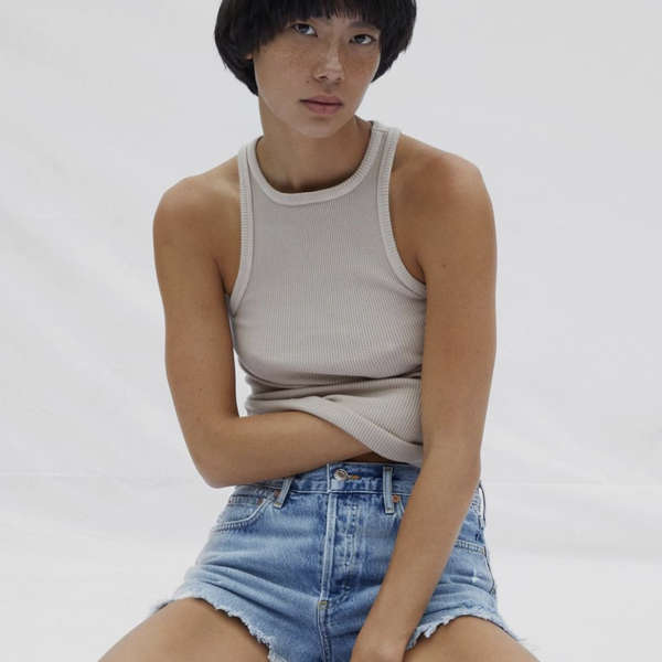 designer denim shorts