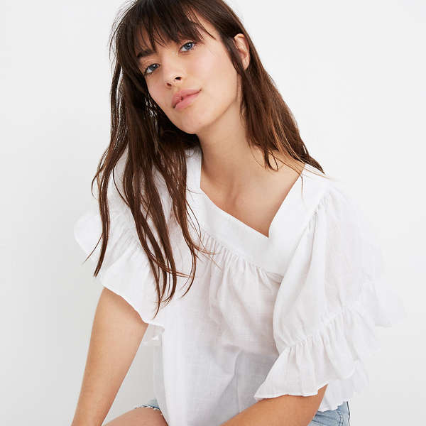 dressy long sleeve white blouses