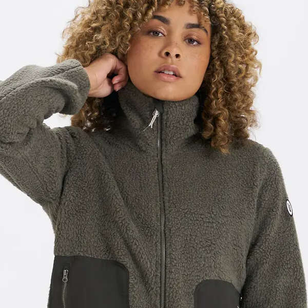 warmest fleece jacket women's