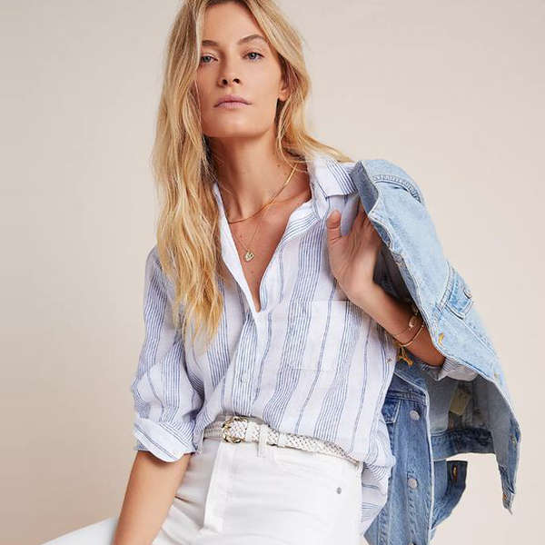 summer linen shirts womens
