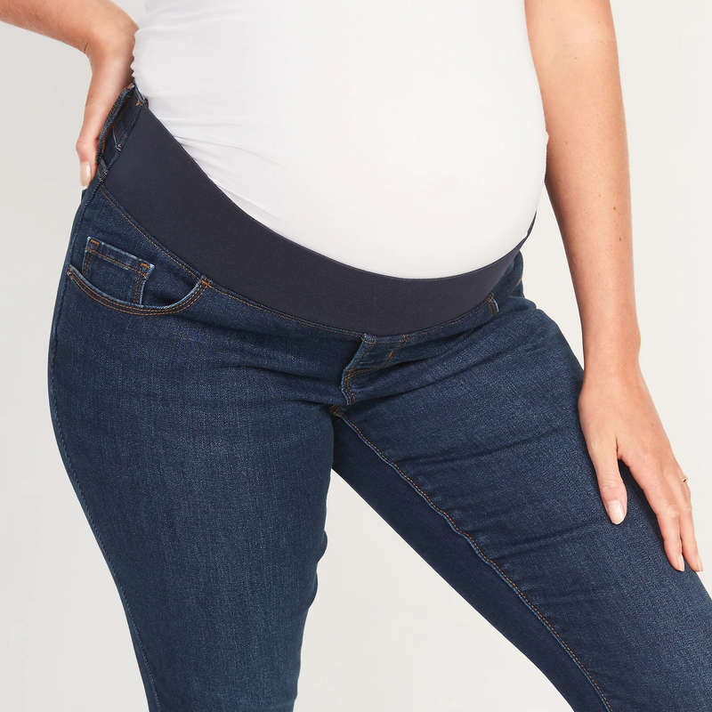 Maternity Made in Italy Maternity Slim Fit Jeans Comfortable and