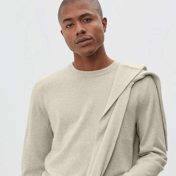 round neck sweater men
