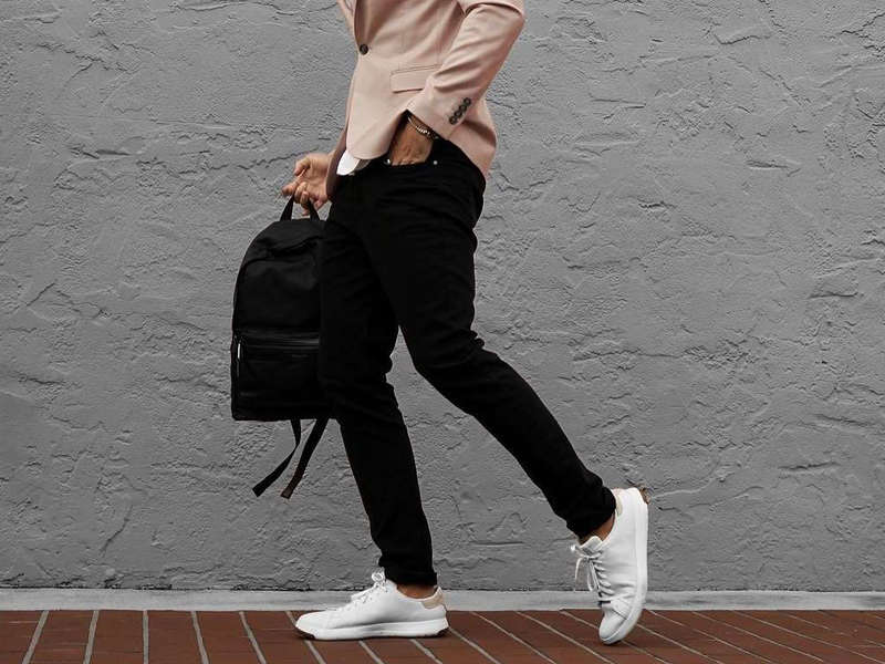 nice leather sneakers