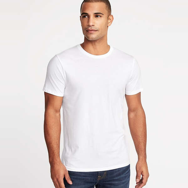 classic white t shirt