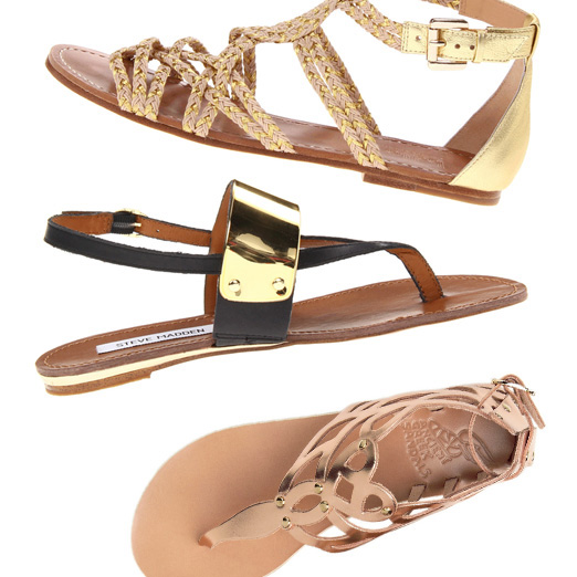 10 Best Metallic Sandals Rank & Style