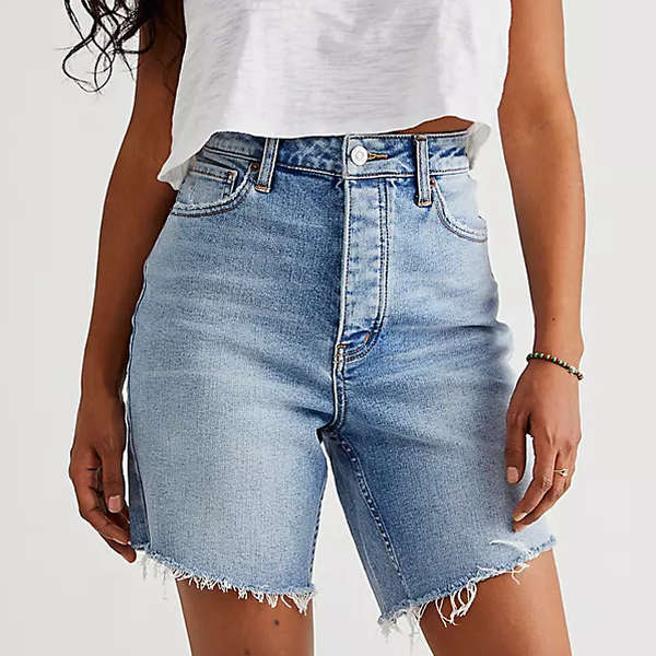 Mid Length Jean Shorts United Kingdom, SAVE 41% -  