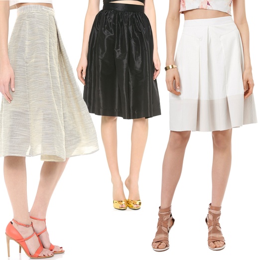 10 best midi skirts rank style