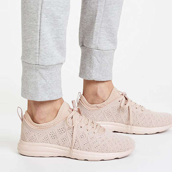 neutral color sneakers