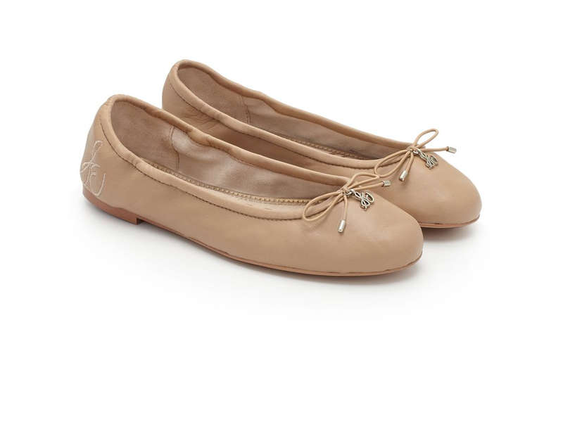 nude flats wide width