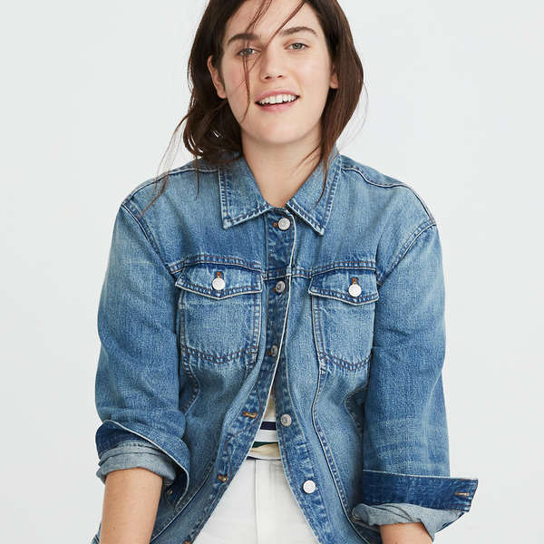 sherpa denim jacket plus size