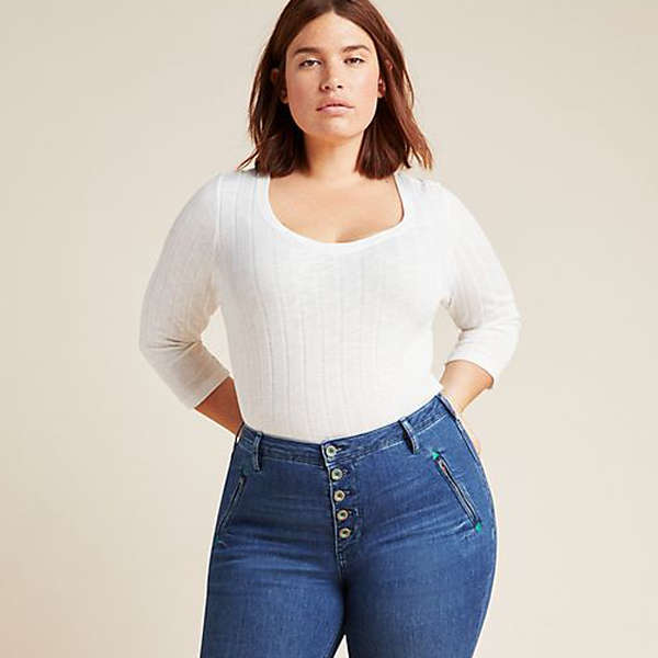 good fitting plus size jeans