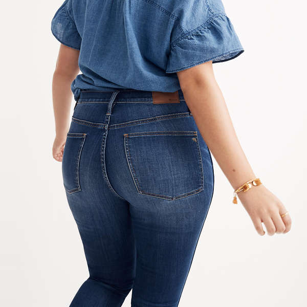 plus size ankle jeans