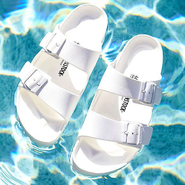 cute pool sandals