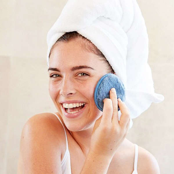 Microfiber cloth pads dirt remover towel facial face cleansing makeup clSN 