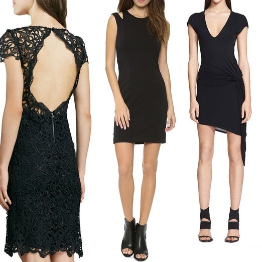 formal wrap dress with sleeves