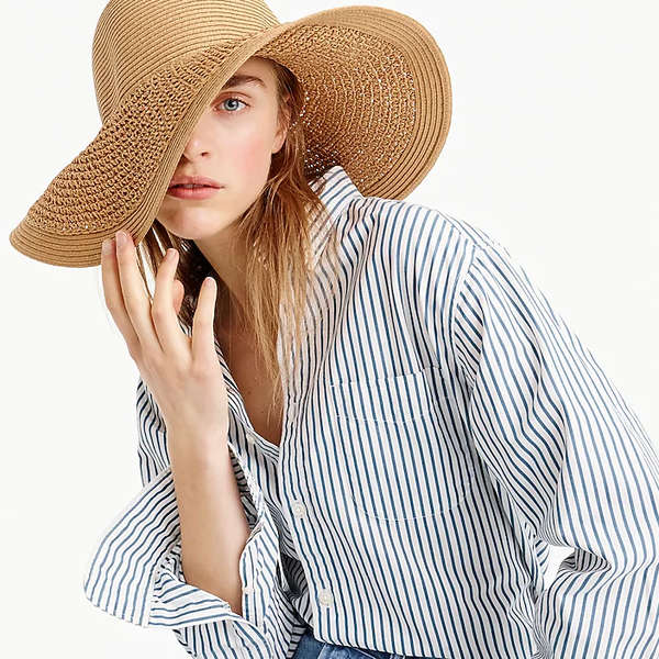 Uv Cap Beach Waist Tie Adjustable Straw Hats Fashion MAOZIJIE Women Summer Straw Sun Hat Wide Brim Packable Upf50 
