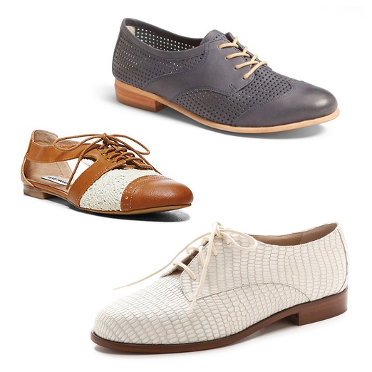 womens summer oxfords