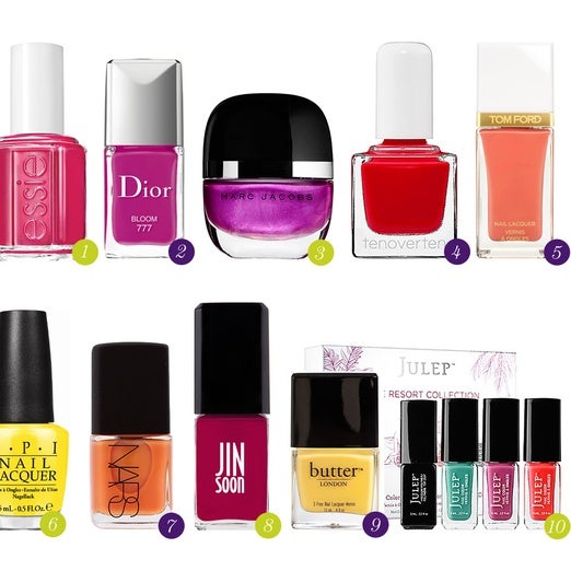 10 Best Tropical Bright Nail Polishes Rank & Style