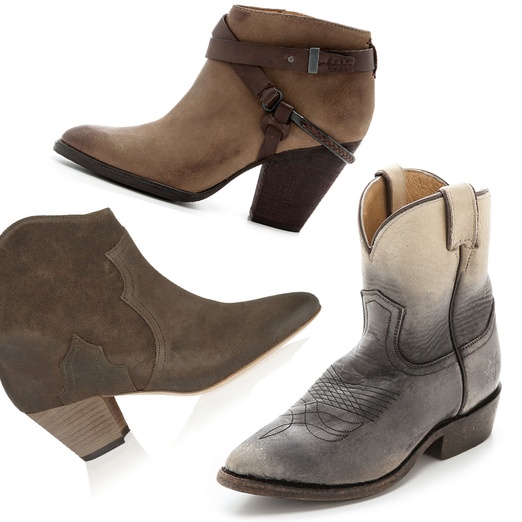 booties western style