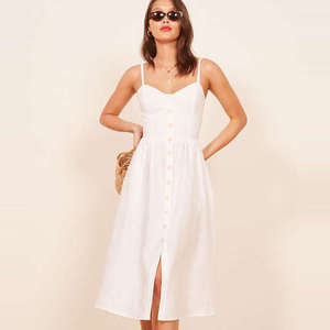 white dress for yoga