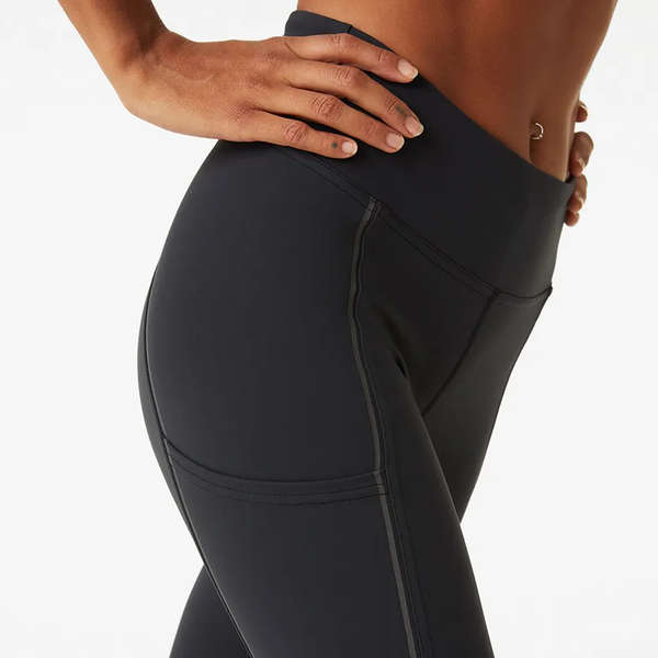 BALEAF Women's Workout Leggings With Pockets - High Waisted Tummy Control Yoga Pants For Running & Gym