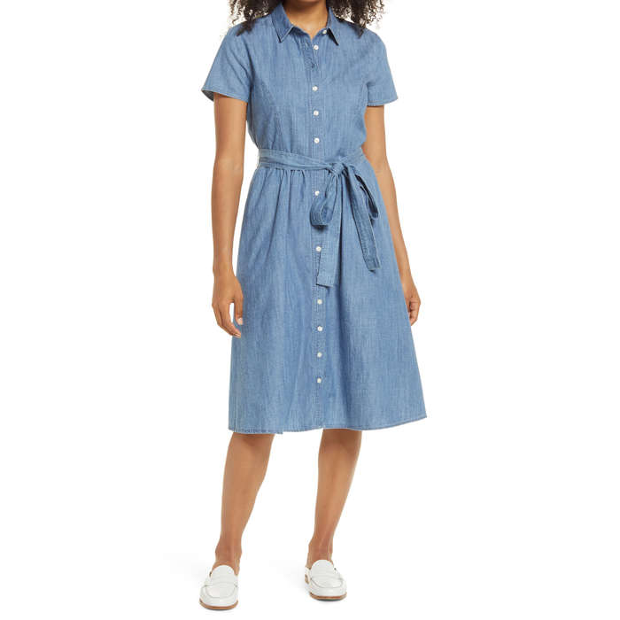 best denim dresses