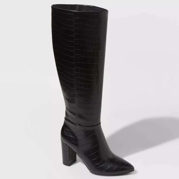 best tall black boots
